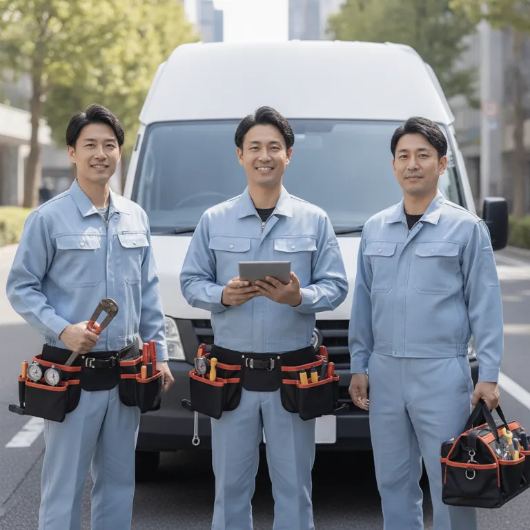 利府町での作業